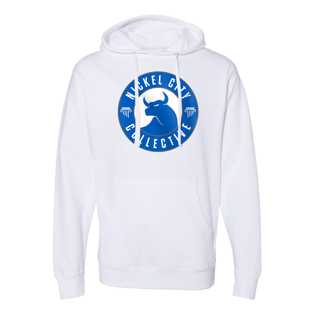 Nickel City Collective Hoodie (White)